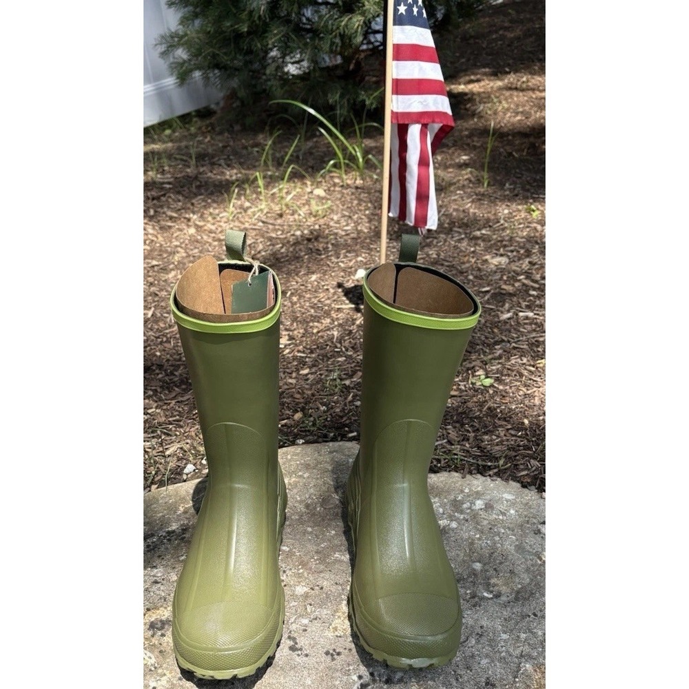Muck Men's 8M Harvester 12" Olive Mid Rubber Boot MRBMM300